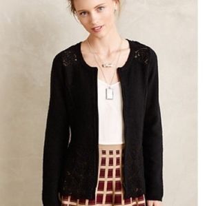 Anthropologie Sparrow Marion lace cardigan